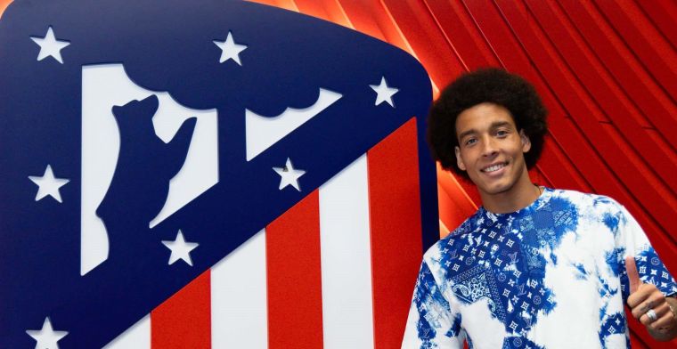 Witsel over contract bij Atlético Madrid: “Heb niet alle kaarten in handen”