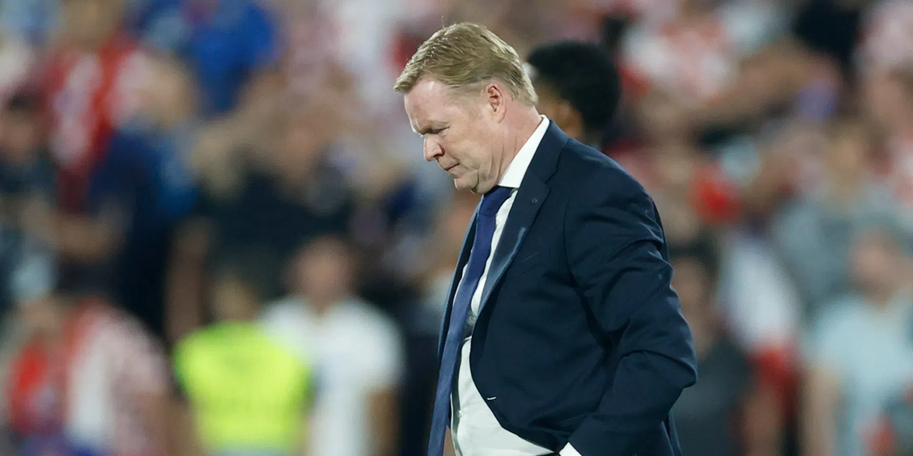 Koeman ontevreden over slotfase van Oranje