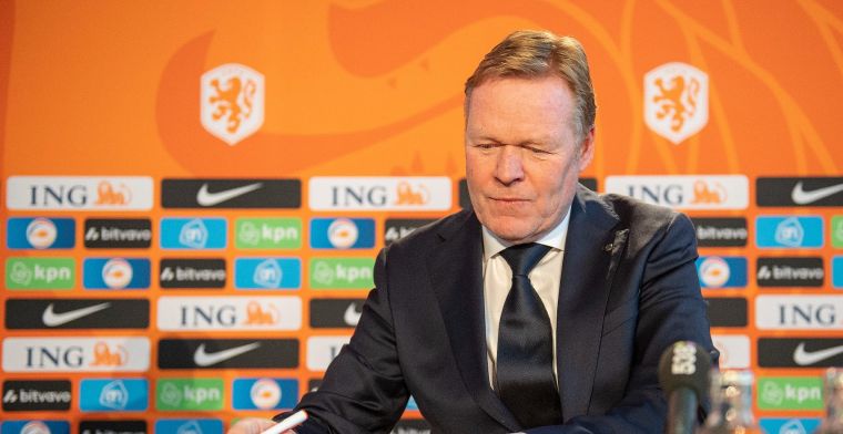 Ronald Koeman gelooft in EK-titel met Oranje