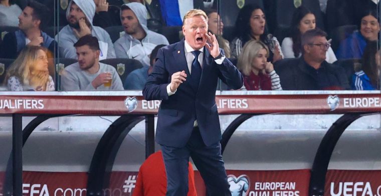 Reactie Koeman na van duel Oranje met Griekenland