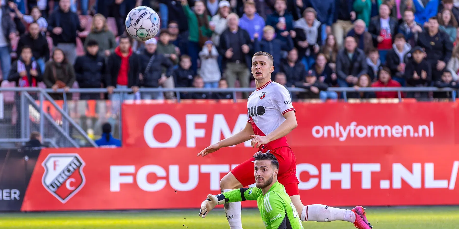 Matchwinner Fraulo scoort belangrijkste goal uit carrière voor FC Utrecht