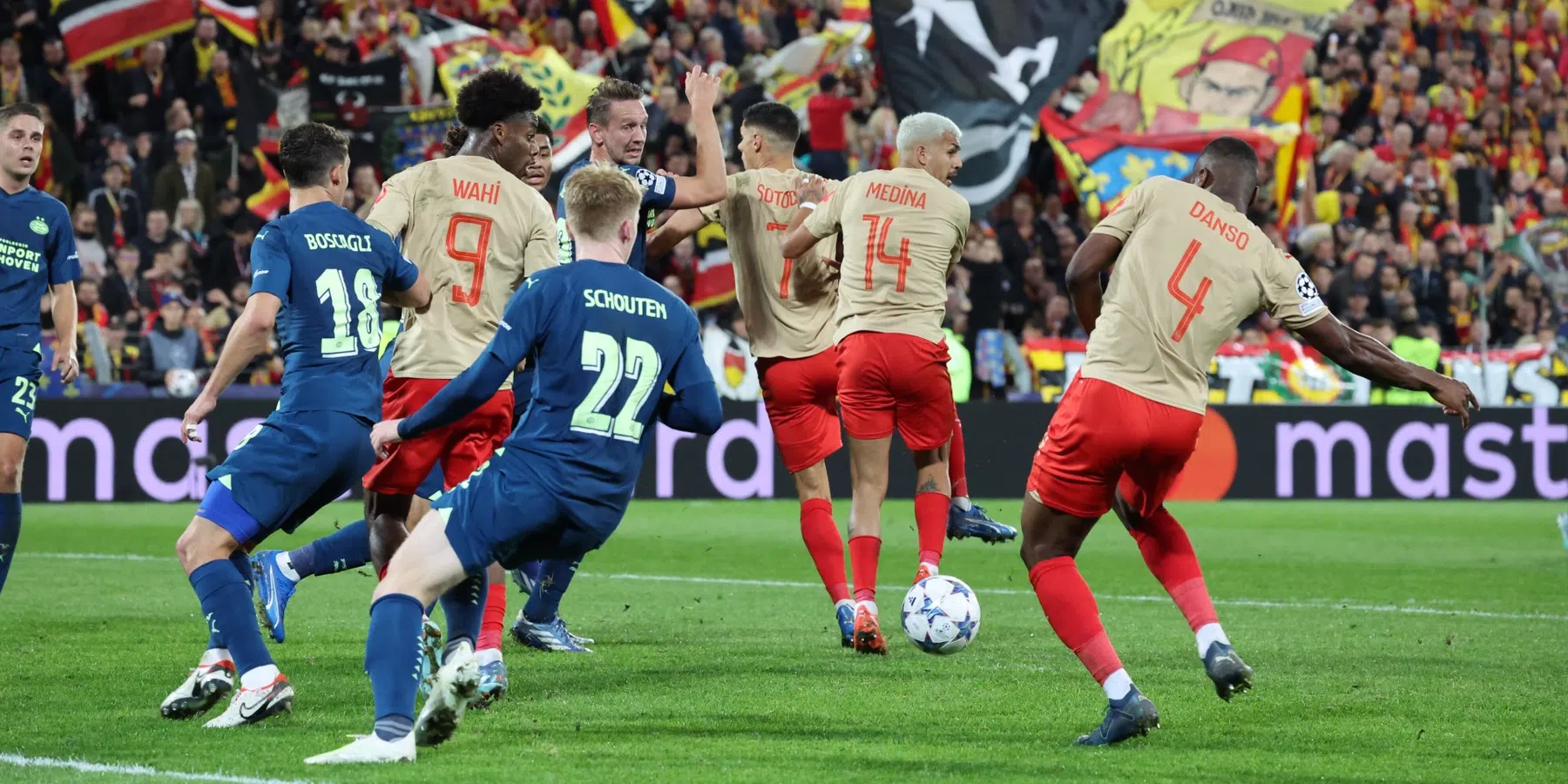 Nederlandse kranten over RC Lens - PSV