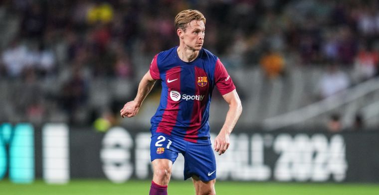 Frenkie de Jong wordt klaargestoomd