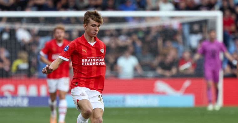 Teze lovend over Tygo Land bij PSV: 'Ik zweer het, hij lijkt op Frenkie de Jong'