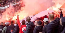 Thumbnail for article: Leedvermaak tijdens zege PSV: laatste plek Ajax gevierd met spandoek en fakkels