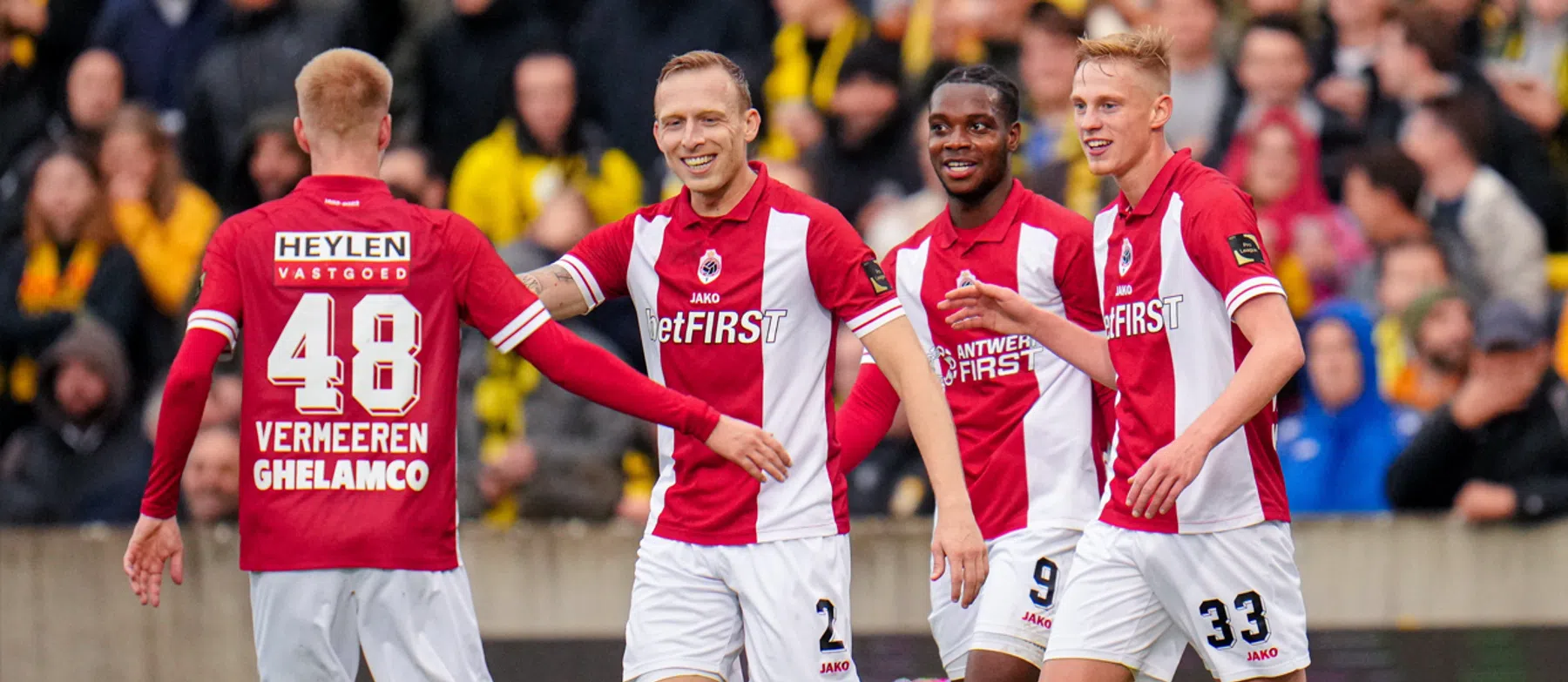 Royal Antwerp FC door na winst bij Lierse