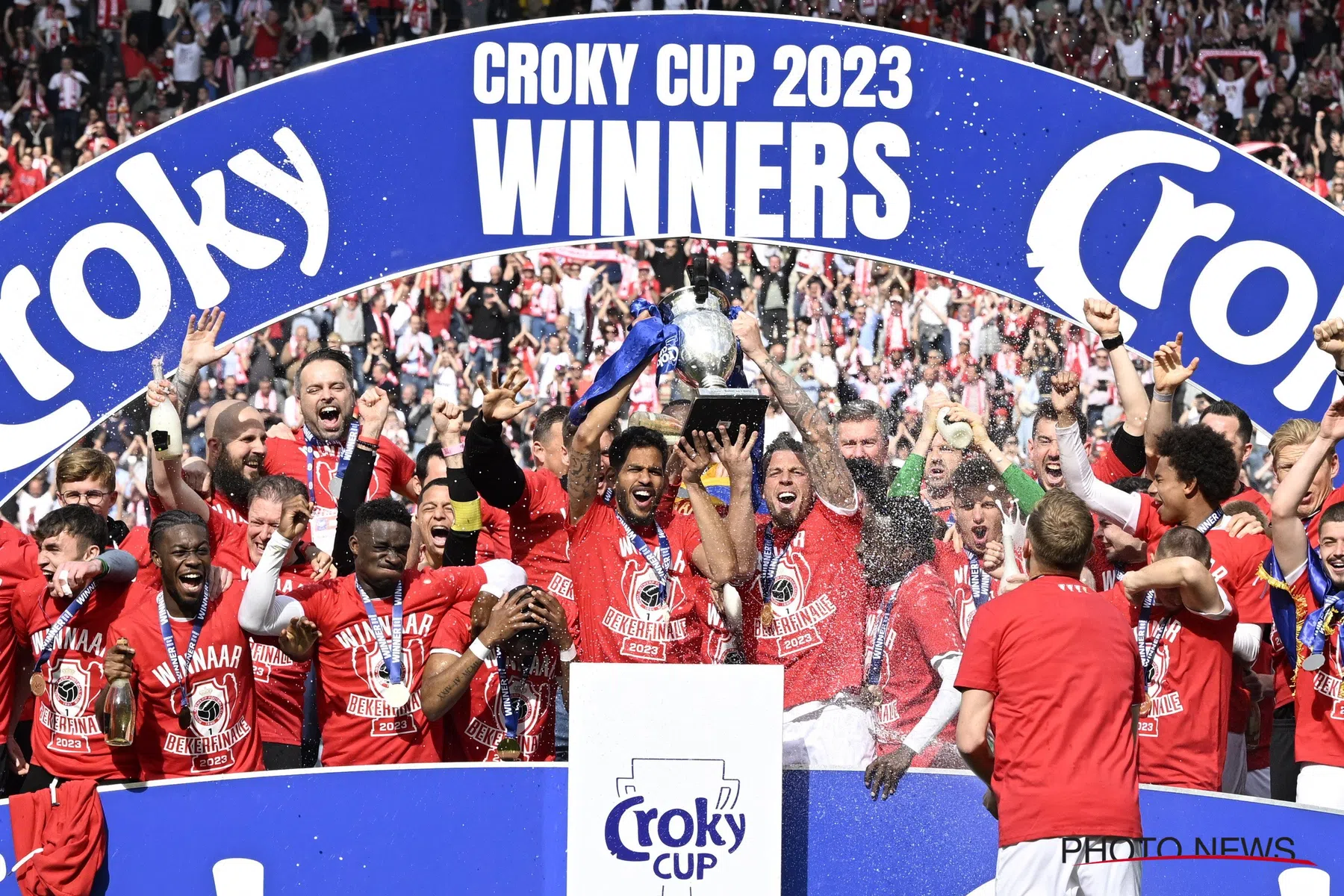 De Croky Cup-loting, wedstrijden van de achtste finale zijn bekend 