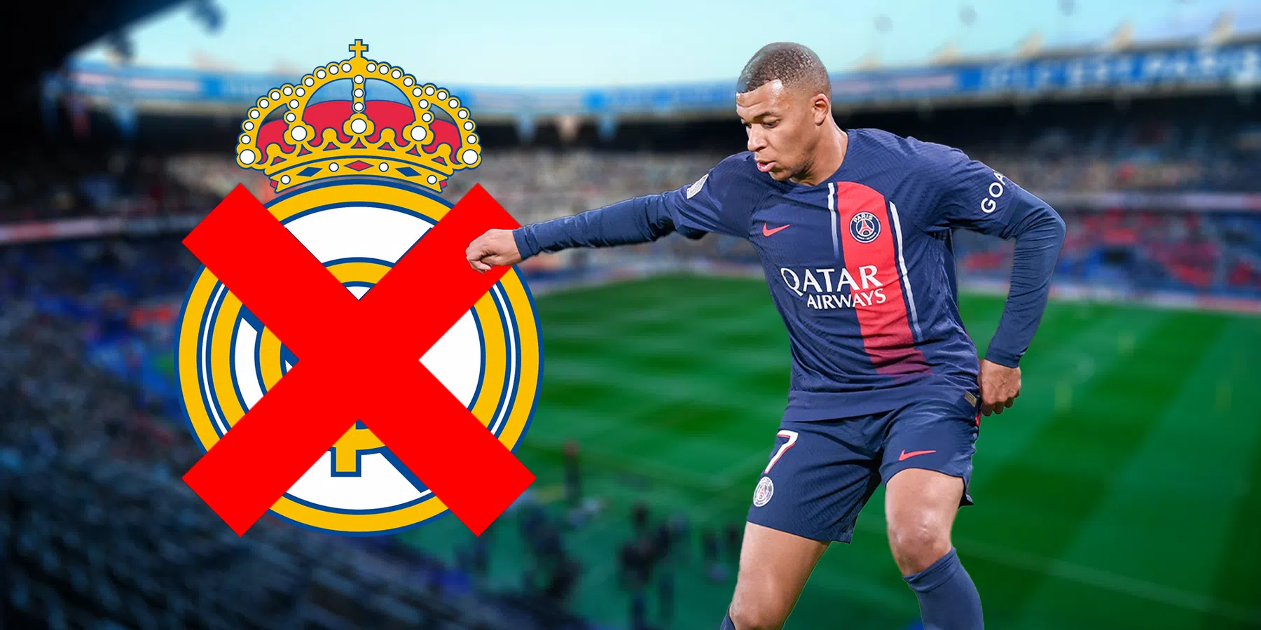 Statement: Real Madrid ontkent onderhandelingen met Mbappé