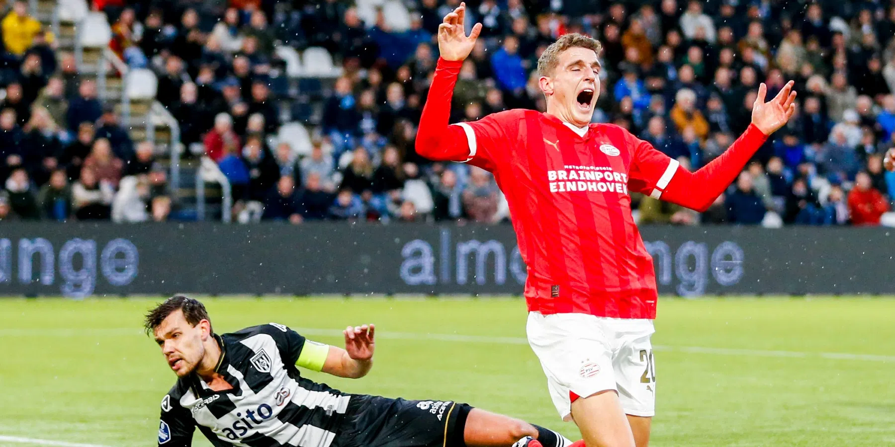 Heracles Almelo gaat akkoord met schorsing aanvoerder Justin Hoogma