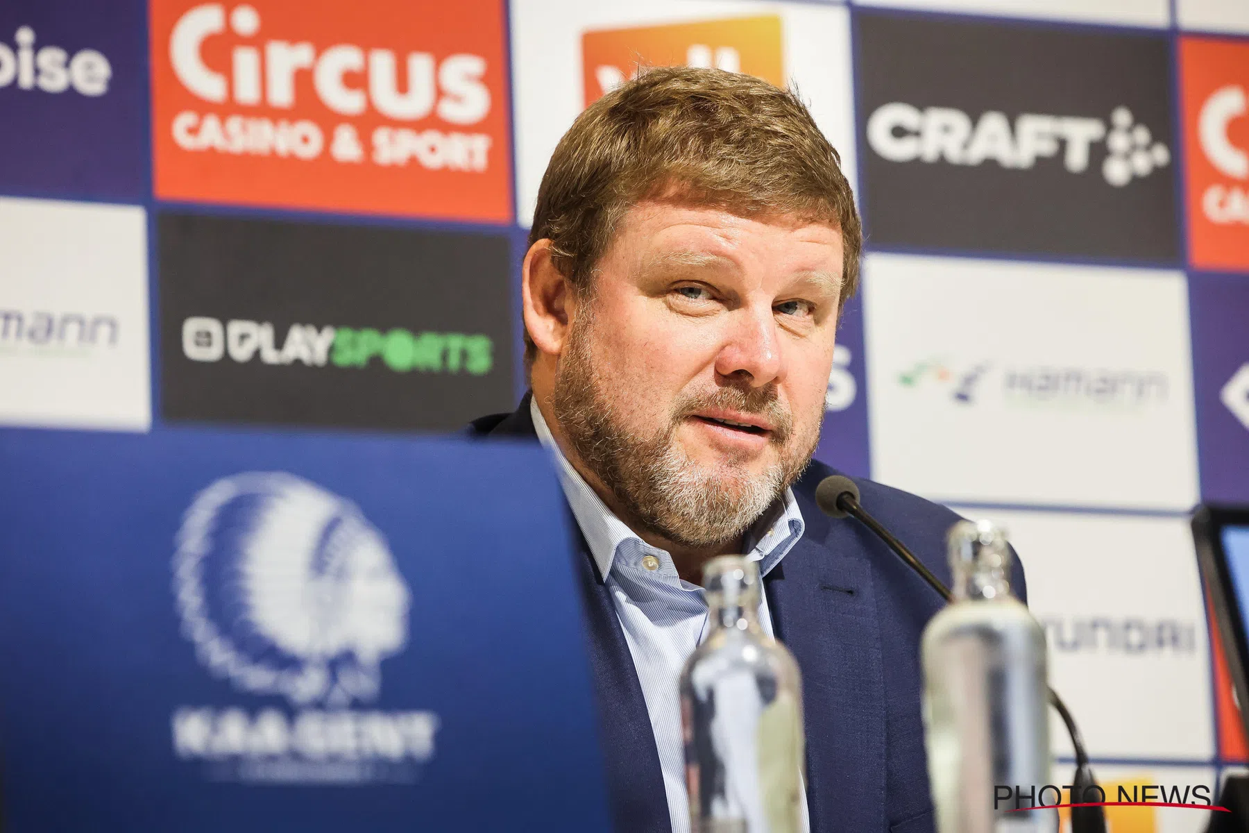 Vanhaezebrouck tevreden met KAA Gent: “Heel de match full control”