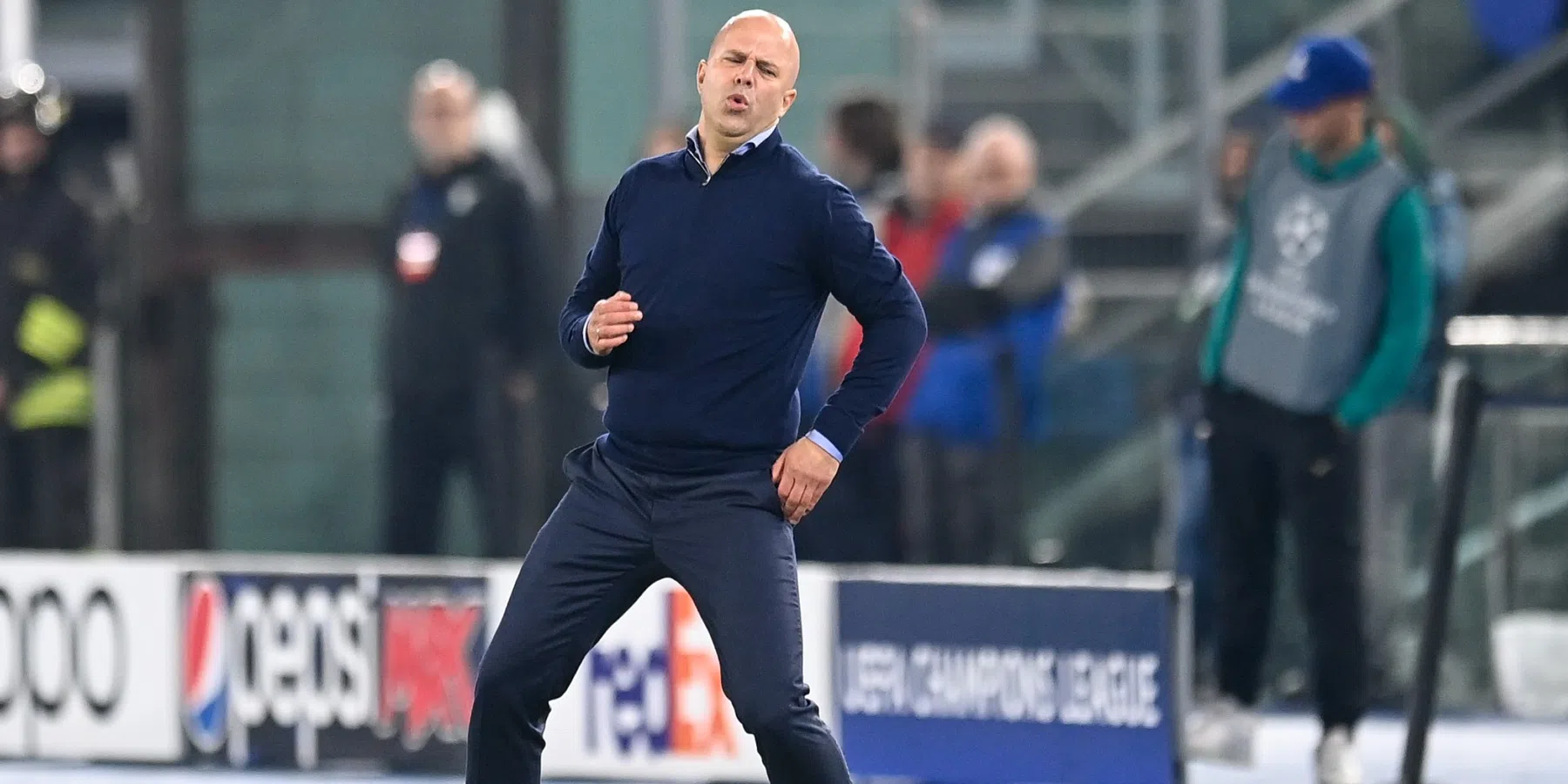 Slot trots ondanks verlies Feyenoord tegen Lazio