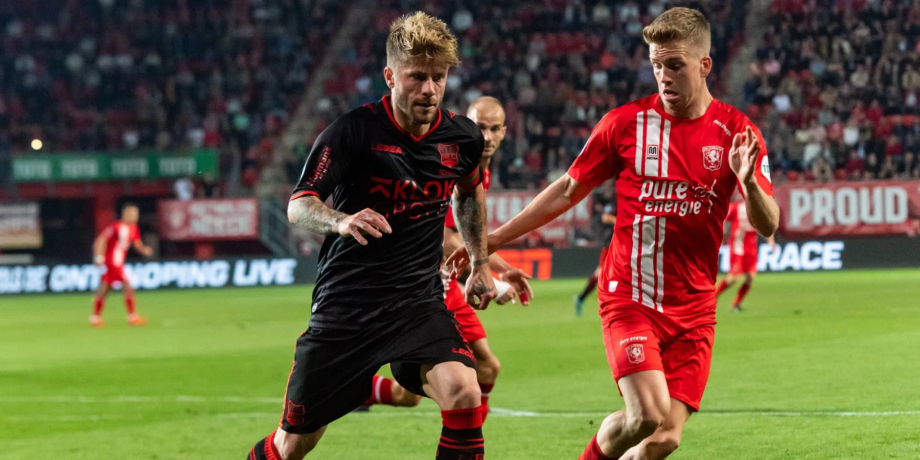 LIVE: FC Twente kan tweede plek tijdelijk overnemen en ontvangt zoekend NEC