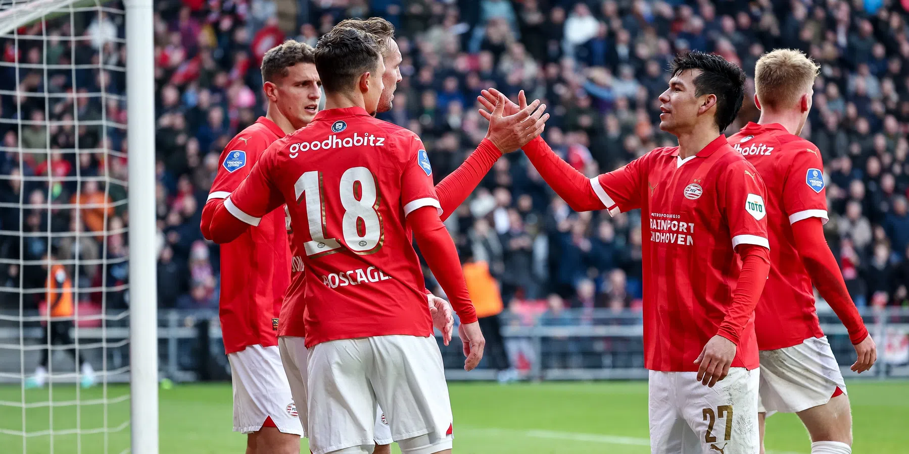 PSV dendert door en verslaat ook PEC