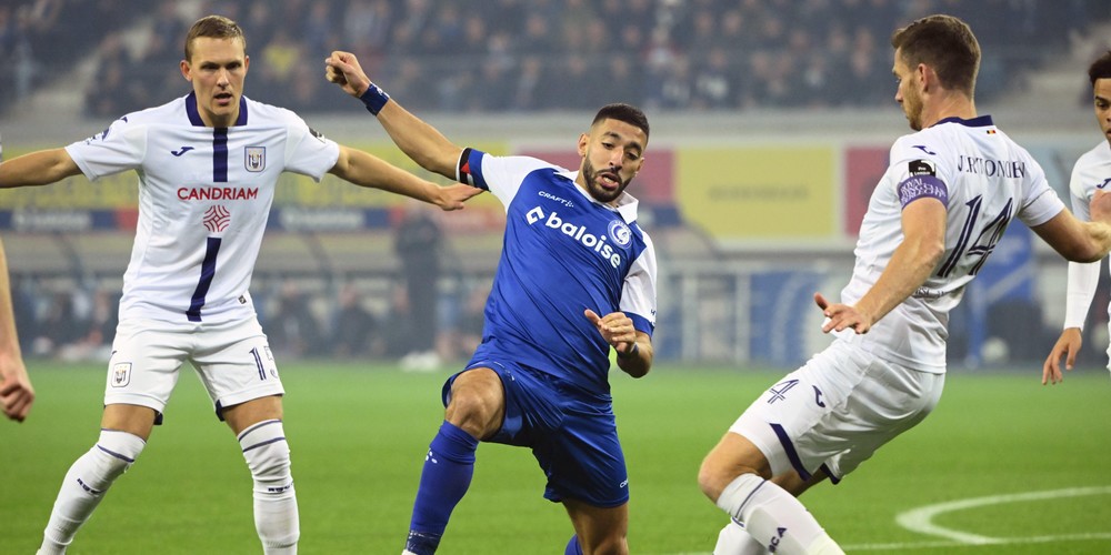 Wedstrijdverslag van KAA Gent - RSC Anderlecht