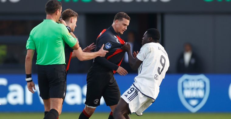 Marciano Vink is te spreken over het opreden van Brobbey tegen Almere City