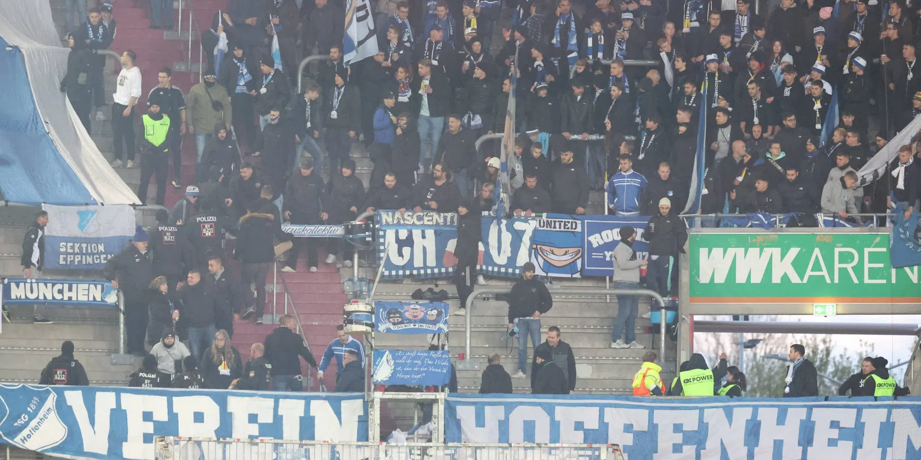 Hoffenheim pakt vuurwerkgooiers keihard aan met levenslang stadionverbod