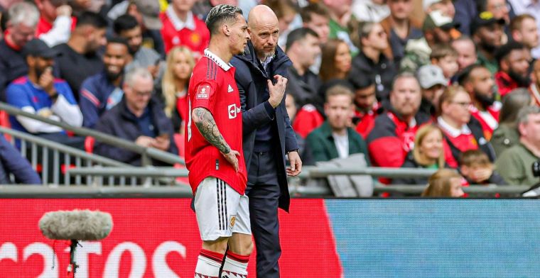 Ten Hag wil Antony behouden bij Man United