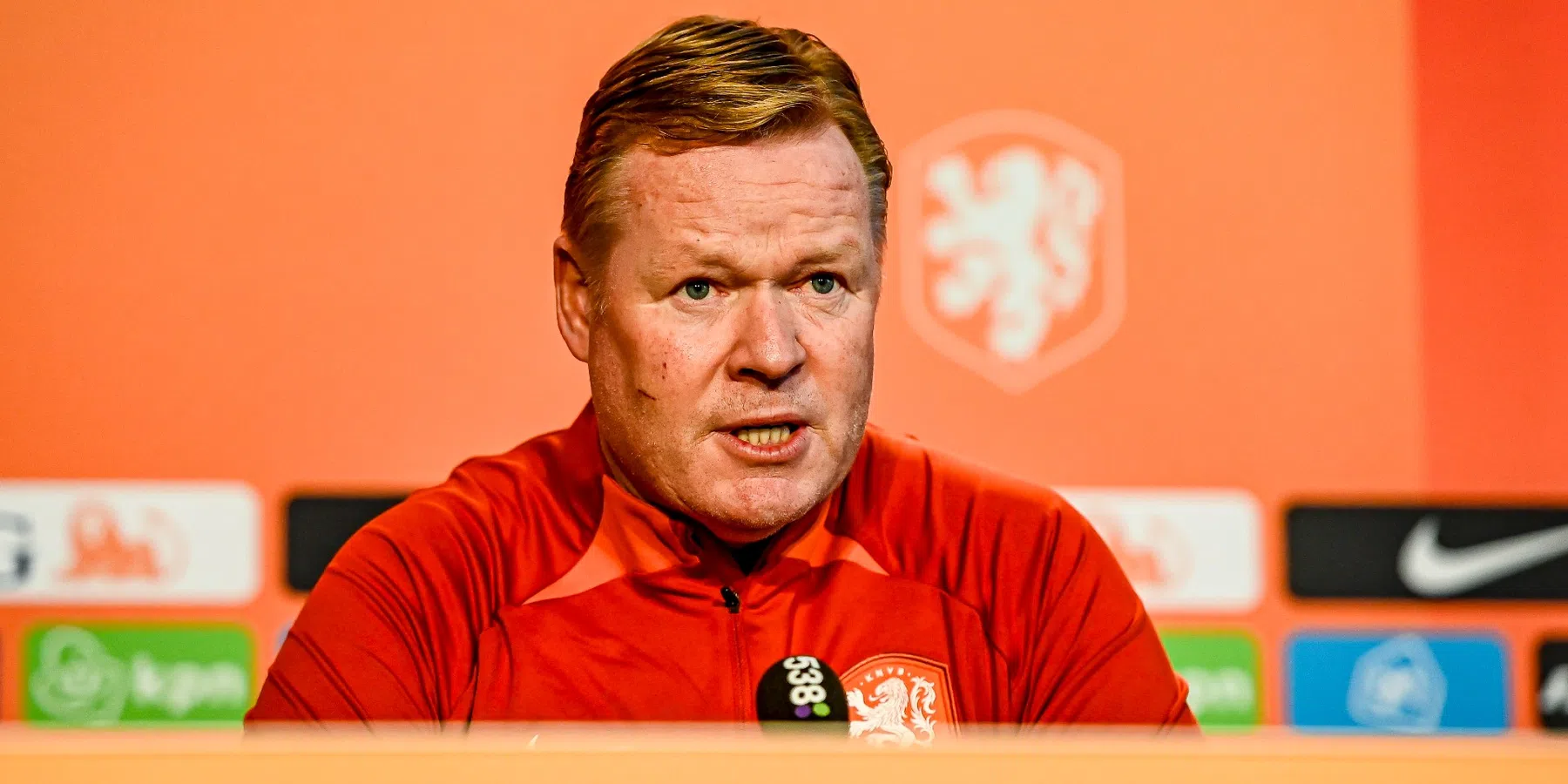 LIVE: Koeman Praat Met Pers In Aanloop Naar Nederland - Ierland (gesloten)