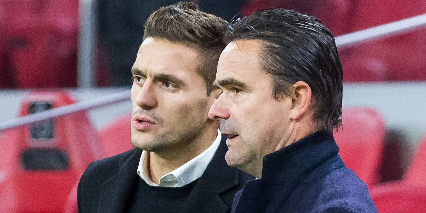 Ajax-spelers steunden Overmars, Tadic 'zag probleem niet zo'