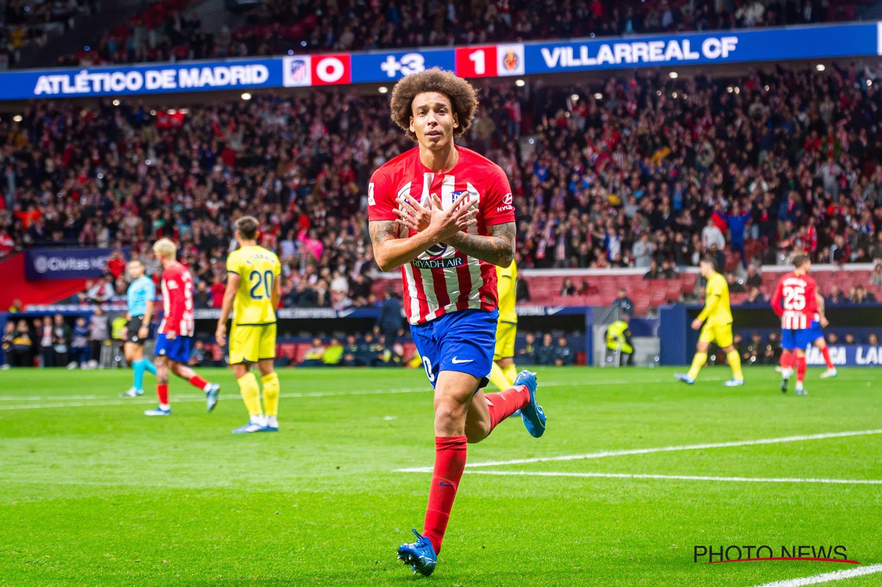 Atletico Madrid verdediger en ex Rode Duivels Witsel kan nog jaren mee