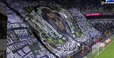 Thumbnail for article: De fans van Anderlecht met een zeer indrukwekkende tifo voor Brusselse derby 