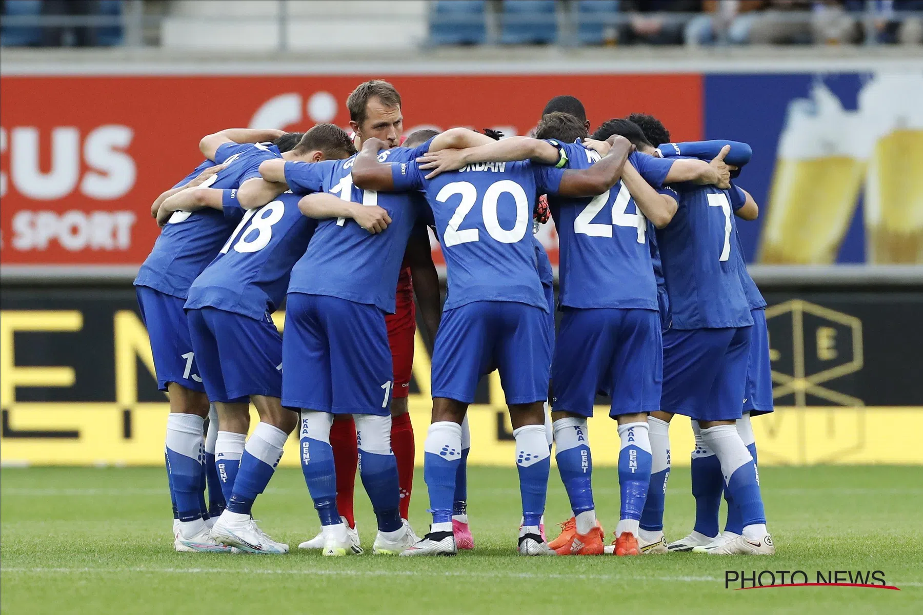 Gent ontvangt koploper Union SG: Opstellingen bekend