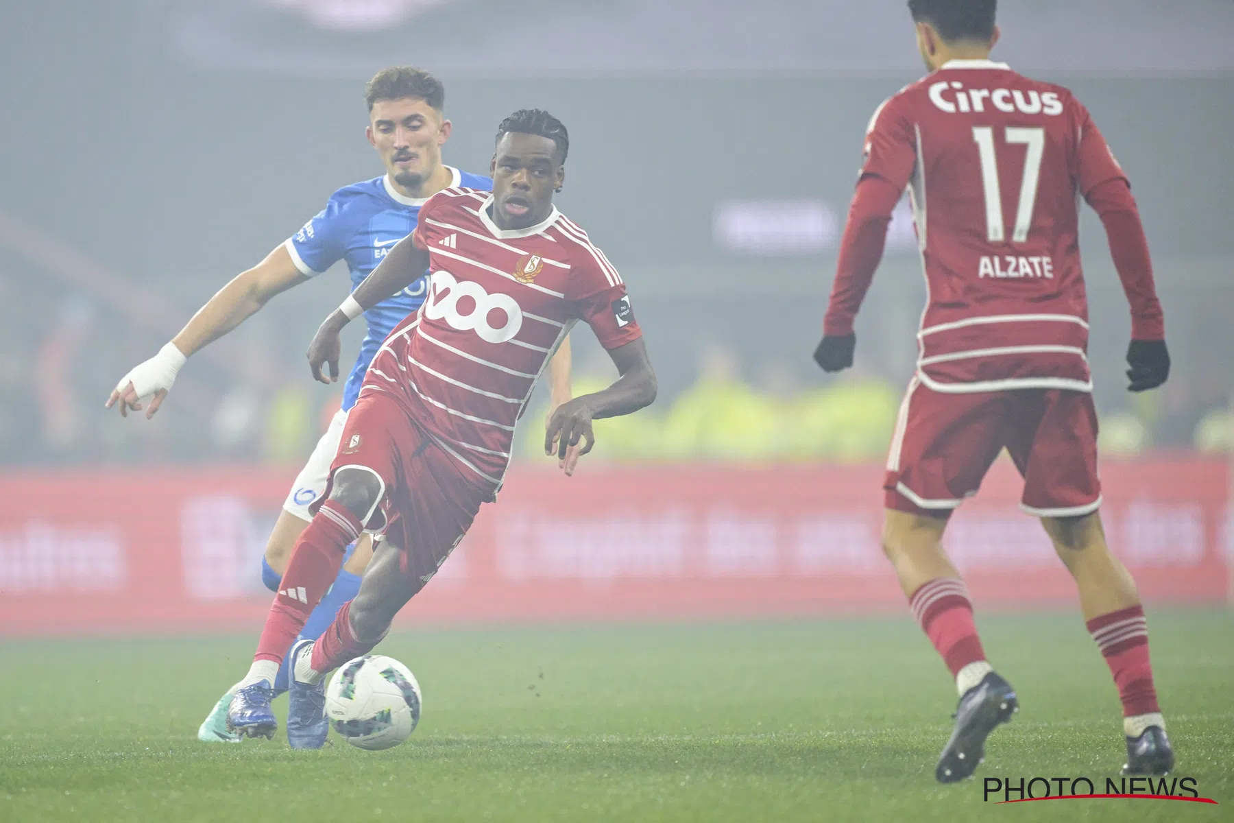 Nathan Ngoy tevreden na overwinning met Standard tegen Genk en met prestatie Noubi