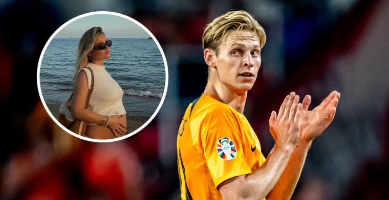 Vader van Frenkie de Jong onthult geslacht van baby