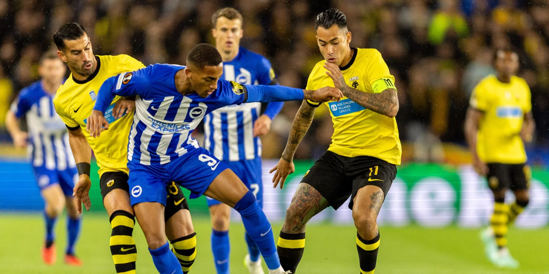 LIVE: AEK Athene - Brighton & Hove Albion