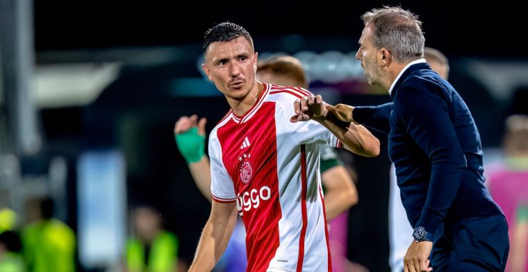Berghuis kijkt terug op kampioenswedstrijd Ajax: 'Niet zo boos willen zijn'