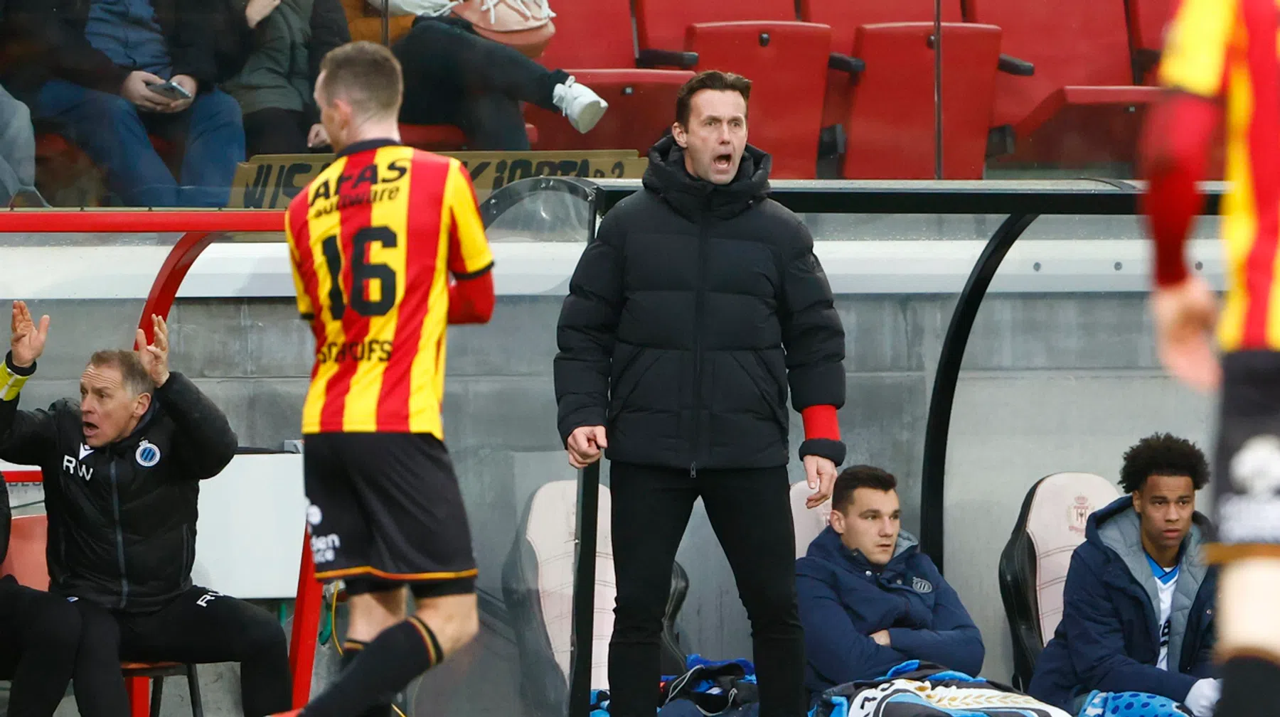 Deila na afgekeurde goal Mechelen – Club Brugge