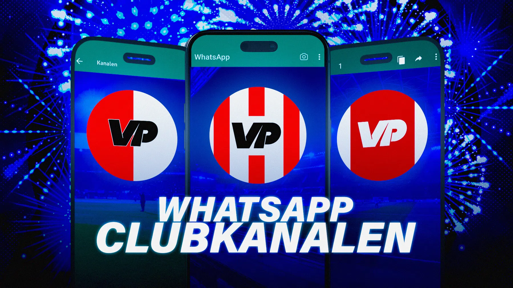 VoetbalPrimeur start WhatsApp-kanalen PSV, Feyenoord en Ajax