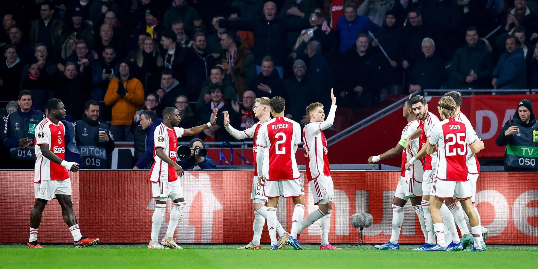 Mogelijke tegenstanders Ajax in Conference League