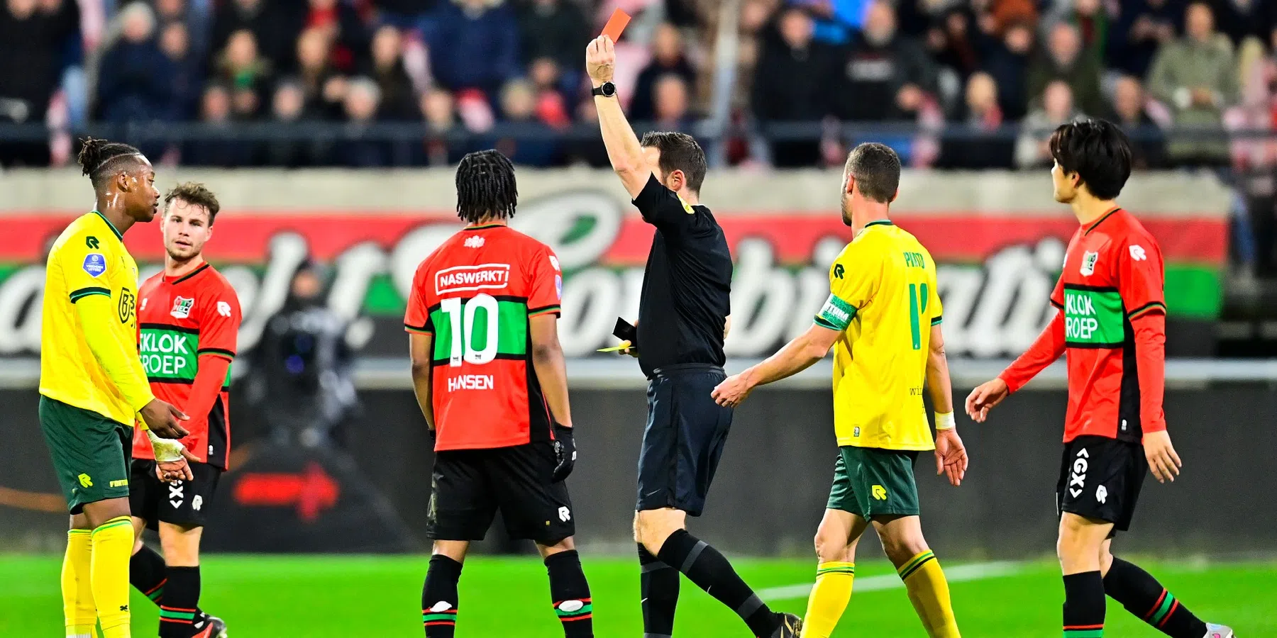 Rode kaart Fortuna-aanvaller Noslin opgeheven