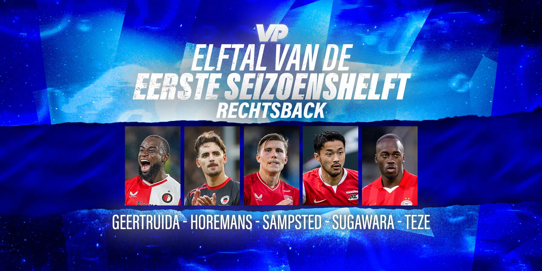 VP's Elftal van de Eerste Seizoenshelft: rechtsback