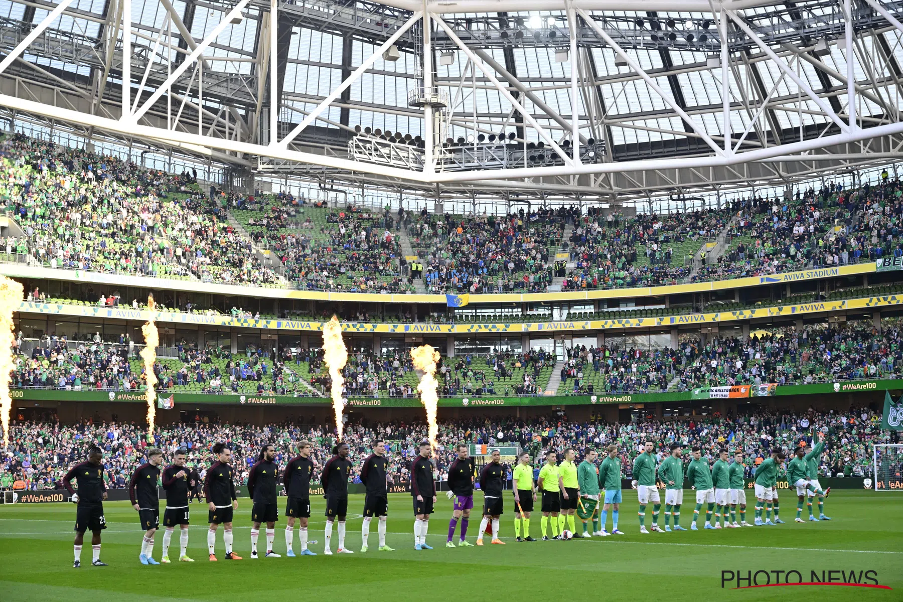 Rode Duivels nemen het op 23 maart op tegen Ierland in EK-voorbereiding