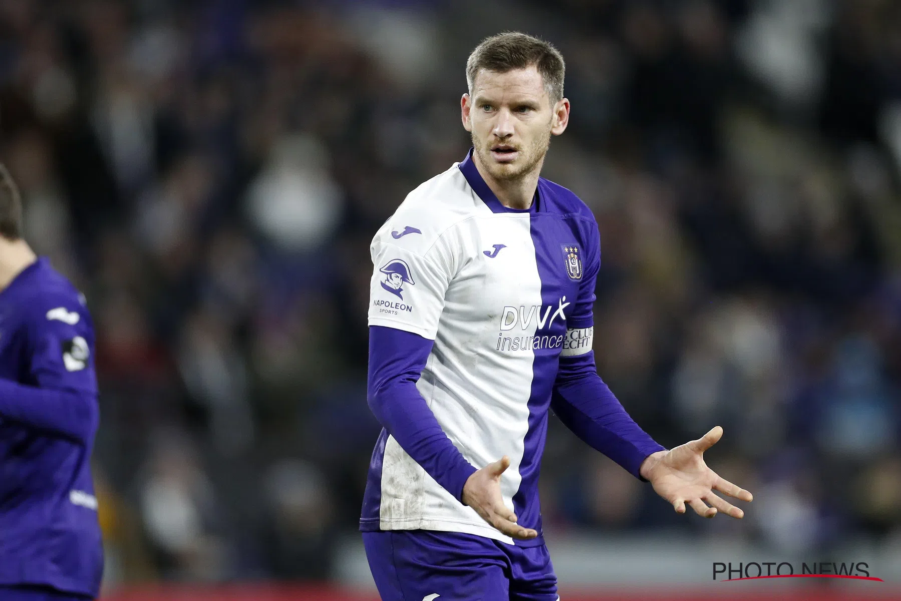 Vertonghen had in zijn loopbaan veel last van botsing in Premier League