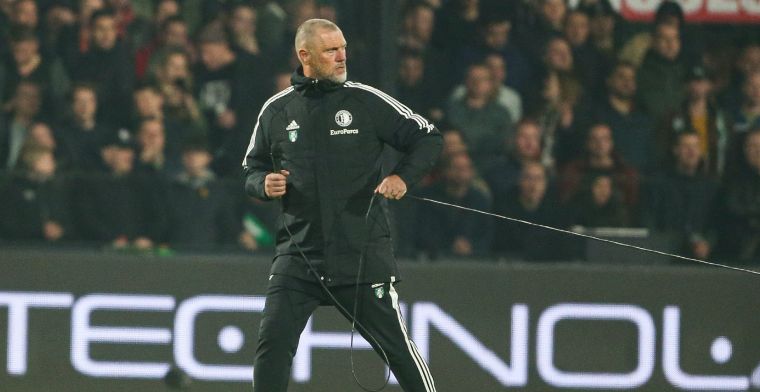 John de Wolf op zijn plek bij Feyenoord