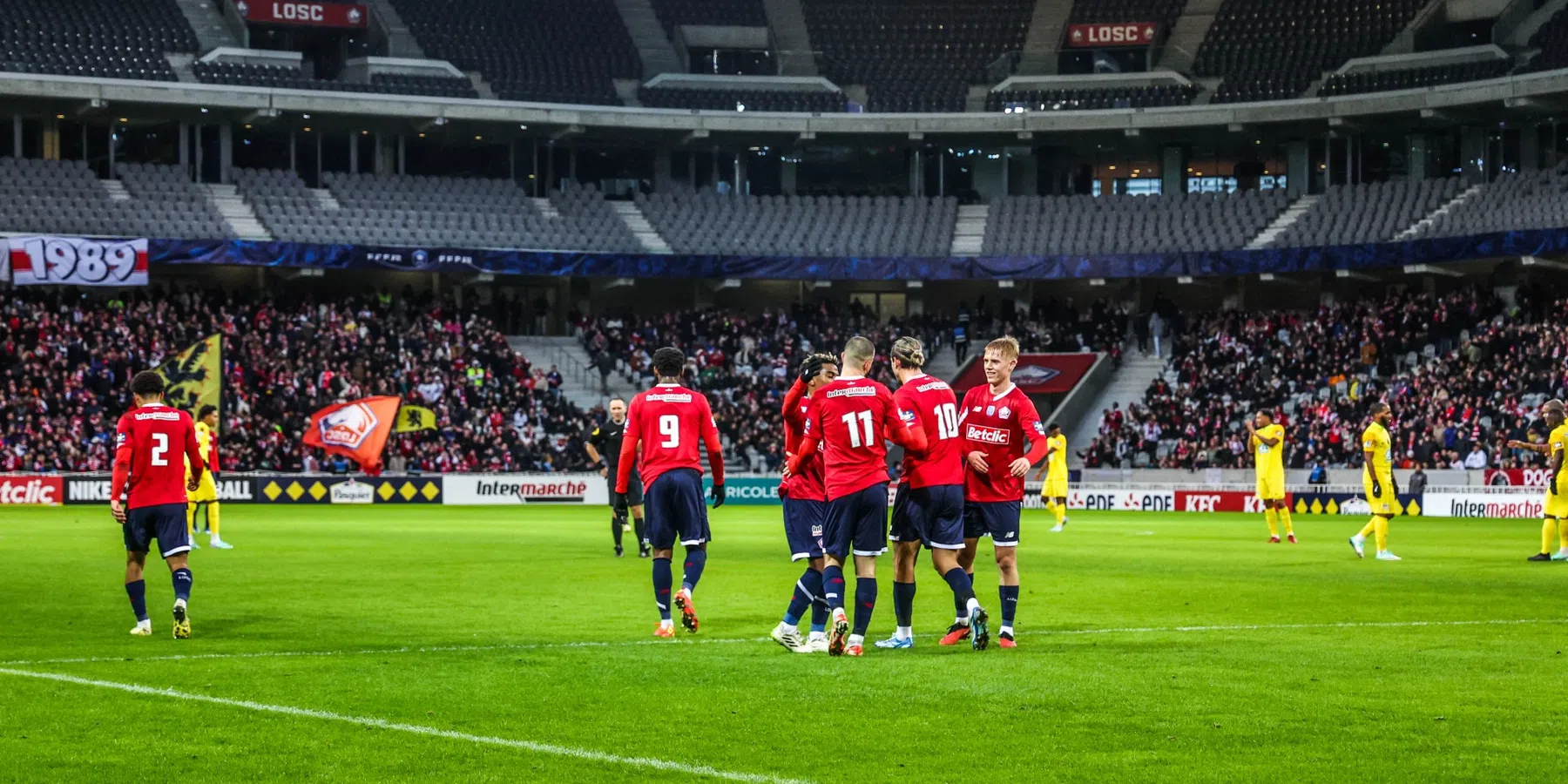 Lille is genadeloos voor club uit Martinique