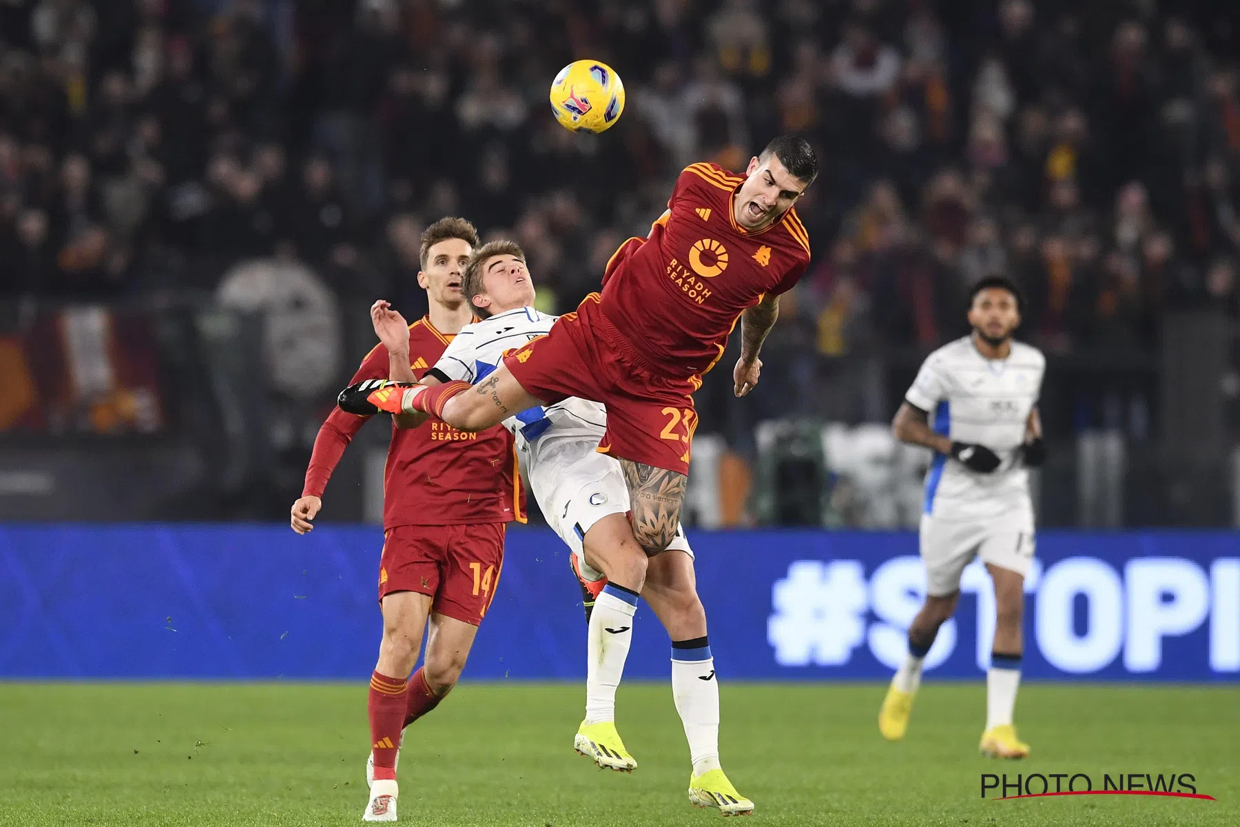 AS Roma – Atalanta Bergamo eindigt in gelijkspel