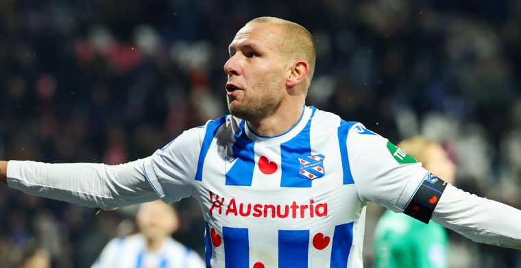 Heerenveen wil Van Beek niet laten gaan