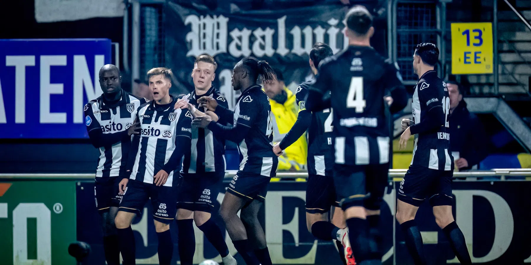 Heracles Almelo boekt een belangrijke driepunter bij RKC Waalwijk