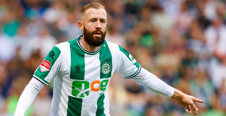 Van Veen teruggezet naar beloftenteam FC Groningen