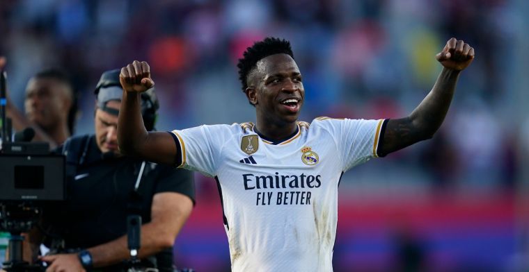 Bij Barcelona was men woedend op Real Madrid-speler Vinicius