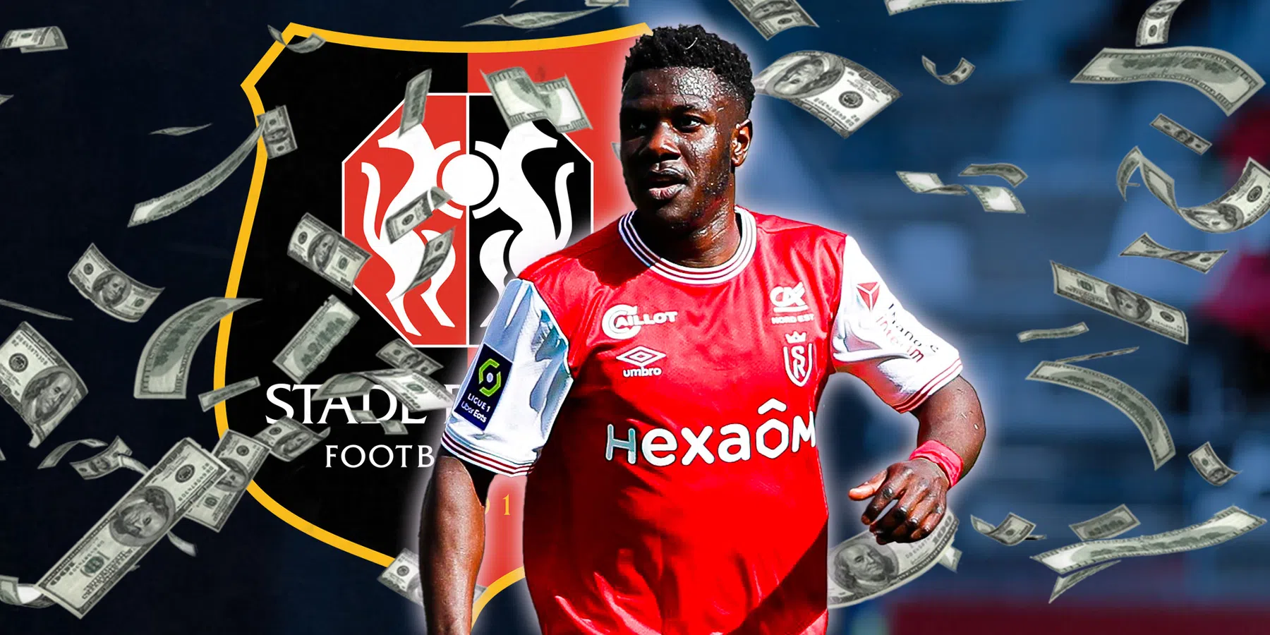 Matusiwa maakt miljoenentransfer van Reims naar Rennes