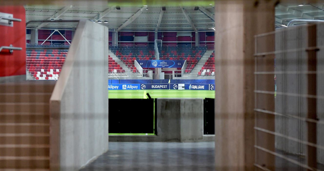  Maccabi Haifa - Gent gespeeld in het Bozsik Stadion (Hongarije) 