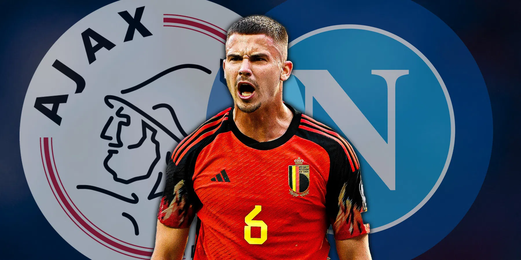 Dendoncker op weg naar Napoli na vruchteloze poging Ajax