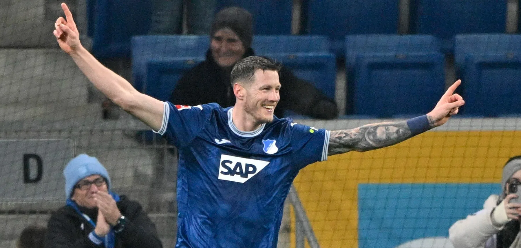 Wedden op een doelpunt van Wout Weghorst bij Hoffenheim bij Unibet