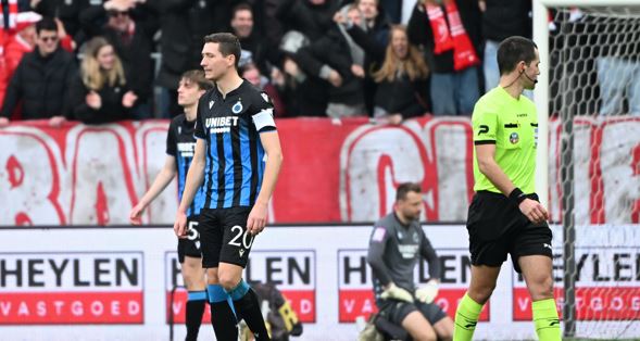 Hans Vanaken pakt rood na Royal Antwerp FC - Club Brugge