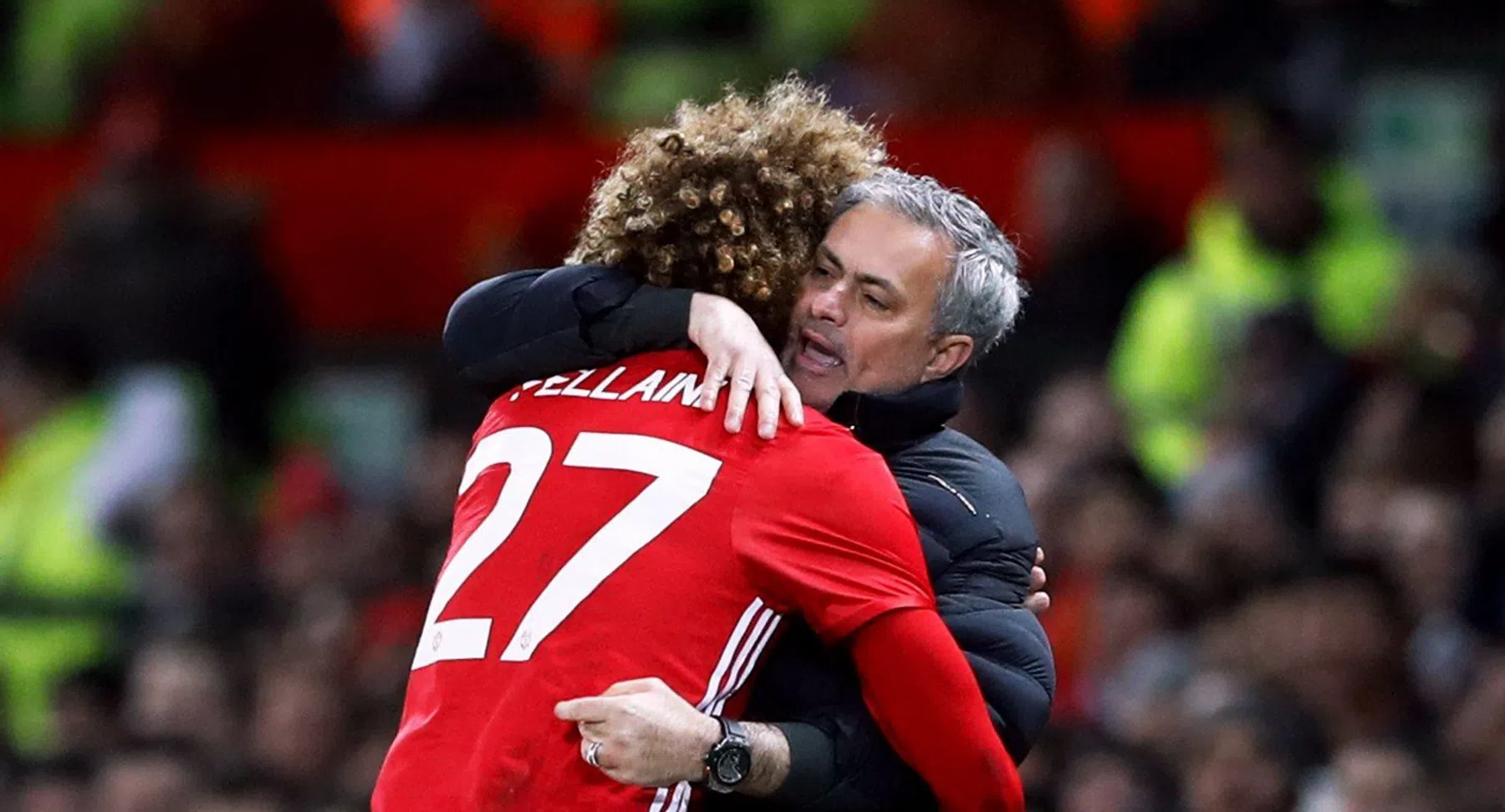 Mourinho na afscheid Fellaini